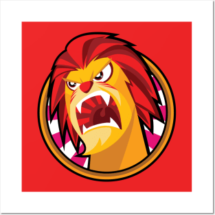 Fury Lion Posters and Art